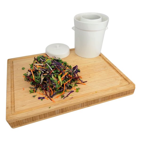 Fermentation Crock Mini Ceramic WHITE - Image 4