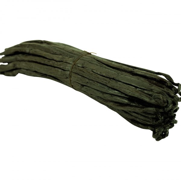 6 Madagascan Bourbon Vanilla Beans Grade A (17cm+) Organic & Fairtrade Certified